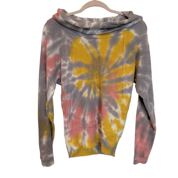 Pilcro letterpress Anthropologie tie dye Sweatshirt Sz XS. - Picture 3 of 7